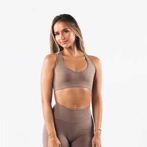 Alphalete Amplify Contour Bra size S colour Sand